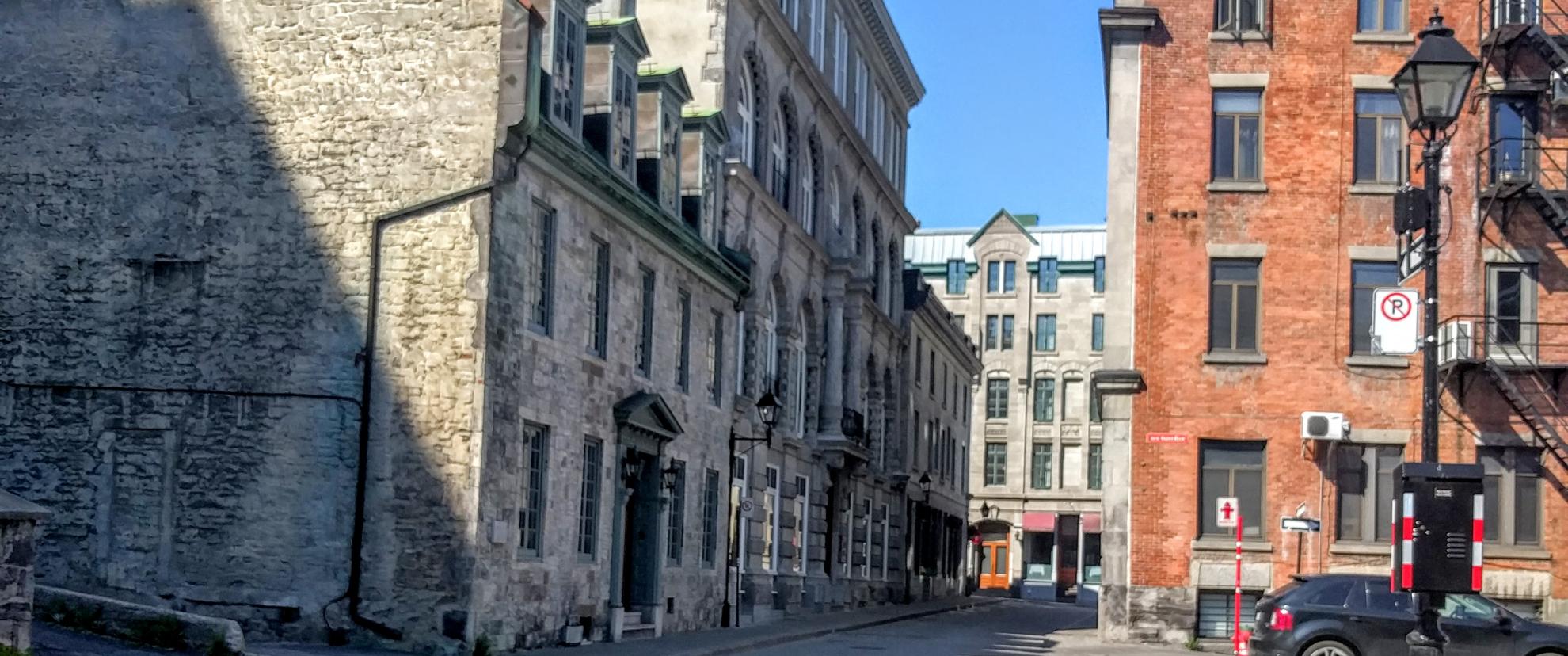 Rue de Saint-Sacrement in Montreal
